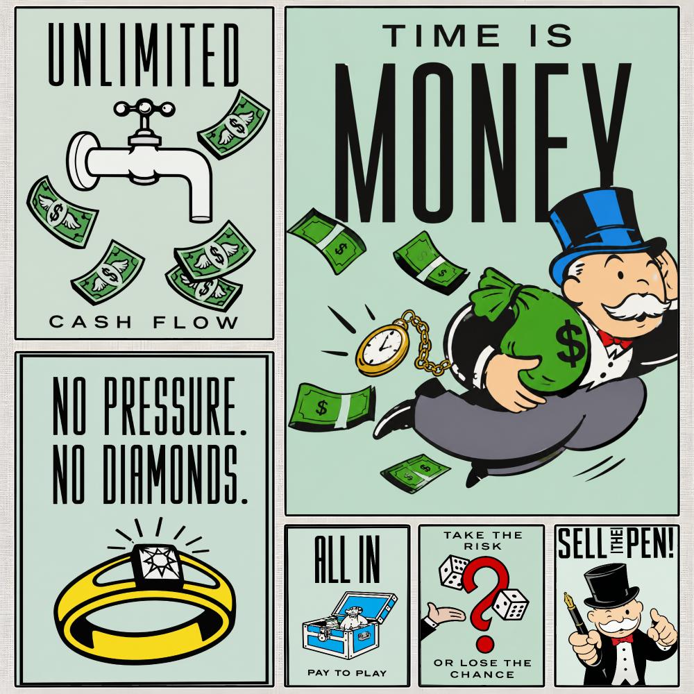 Hasbro Game Monopoly - 게임 모노폴리 보드 가족 클래식 해즈브로