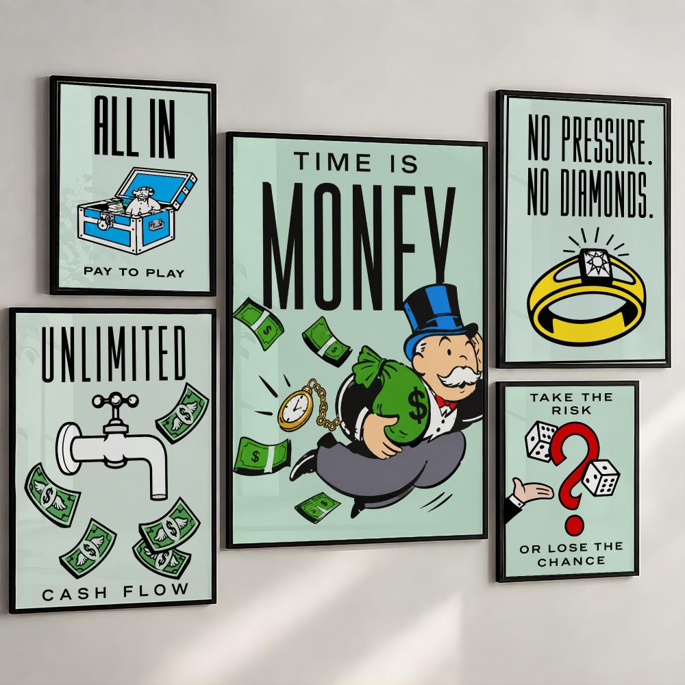 게임 모노폴리 보드 가족 클래식 해즈브로 포스터 PP  - Hasbro Game Monopoly 리뷰 및 가격